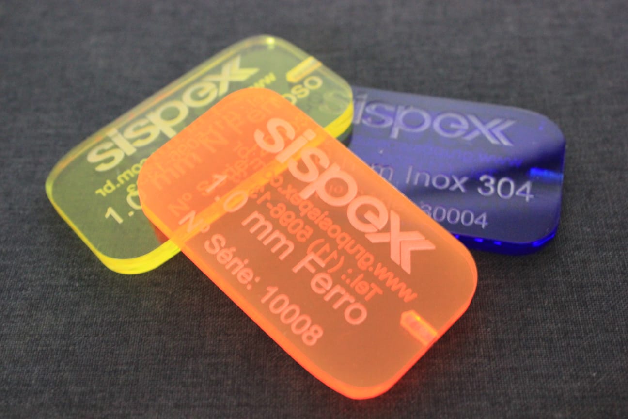 corpos de prova sispex